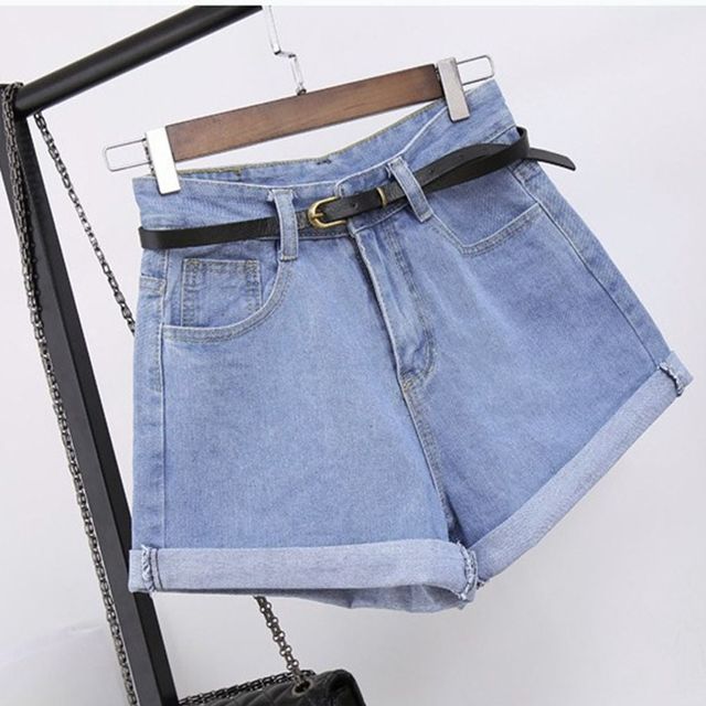 여름 데님 반바지 청반바지 핫팬츠 시원한 스타일