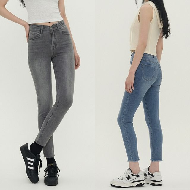 브이포인트 스판 스키니 데님팬츠 JEB-1006693