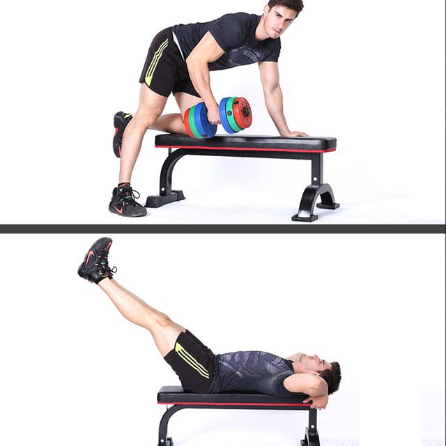 LW 일자형 벤치프레스 운동의자 헬스 운동기구 홈트