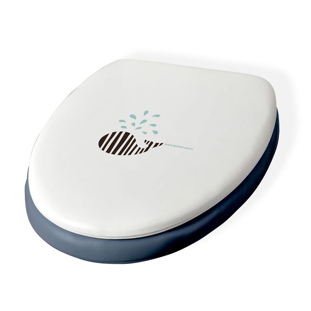 삼정386 웨일 변기커버 대 O형 간편설치 쿠션시트