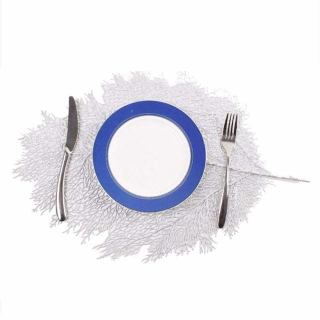 나무잎 디자인 북유럽 식탁보 식탁매트 식탁러너