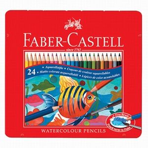 파버카스텔 틴수채색연필.24색