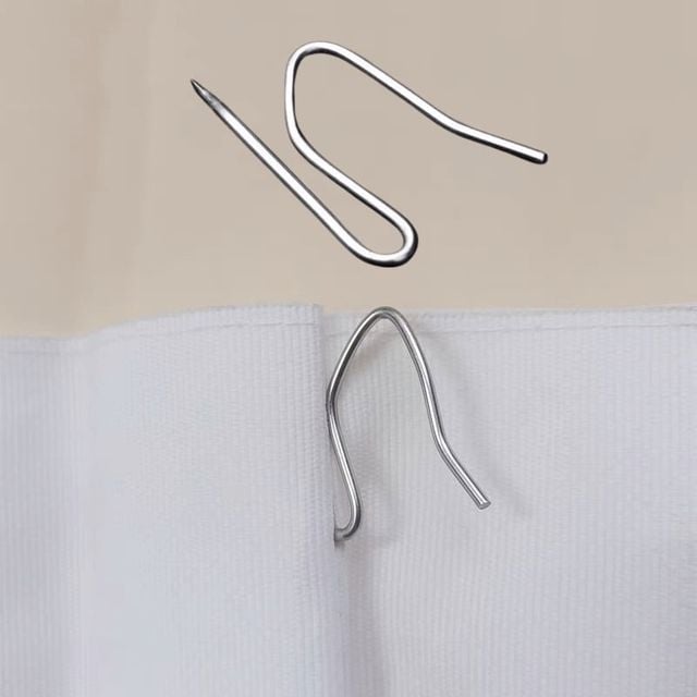 S형 고리 커튼핀 50pcs 후크 가림막 연결 걸이 꽂이