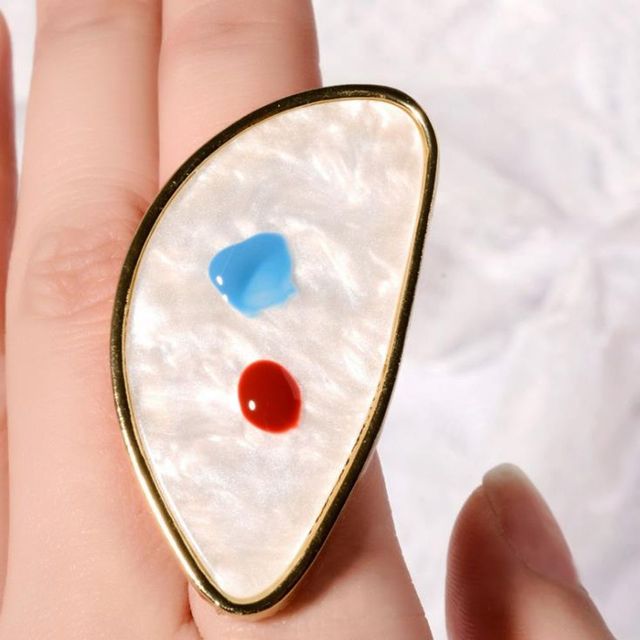 네일아트 DIY 핑거 파레트 네일소품 셋트