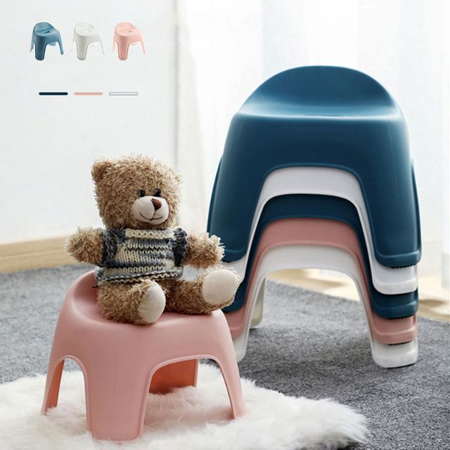 키밍 미니 스툴의자 소형 다용도 받침대 휴대용 간이