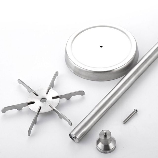 스테인레스 회전 조리도구 거치대 주방 정리함