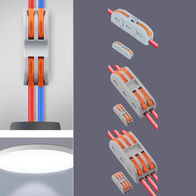 전선 연결 커넥터 원터치 와이어 터미널 단자 PCT-221