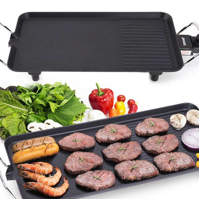 키친아트3050 렉스 와이드 전기그릴 전기팬 기름배출구 바베큐