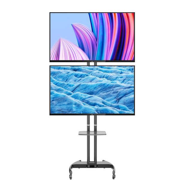 EZ TSC-110 이동형 듀얼 TV 거치대 대형TV브라켓