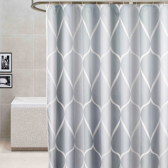 키밍 다용도 욕실용 패브릭 방수 샤워커튼 칸막이