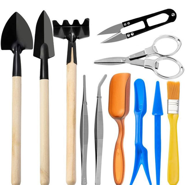 미니 화분 분재 원예관리 12P LMCF-0045