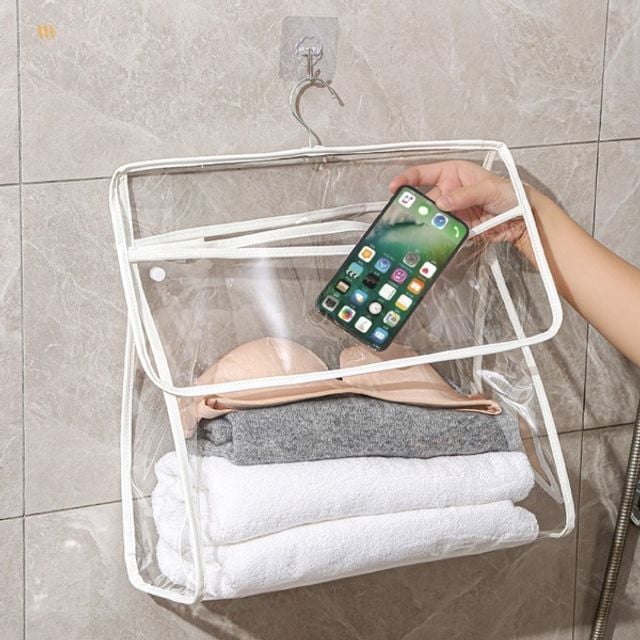 걸이형 욕실 수납 가방 욕실용품 방수 보관 대용량