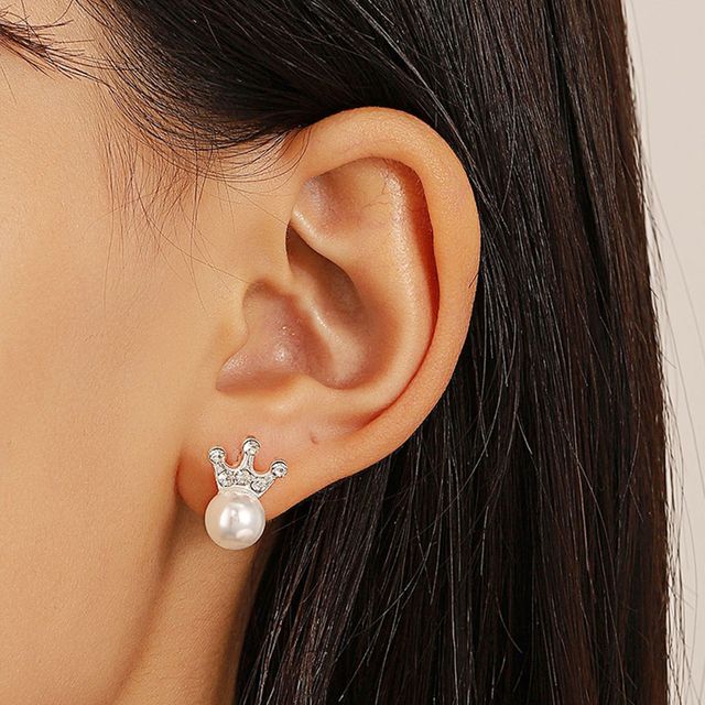 큐빅 진주 귀걸이 5종 LM-1005024