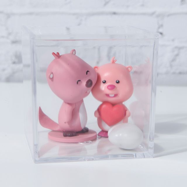 피규어 커피캡슐 현금 세이빙 박스 보관함8x8x8