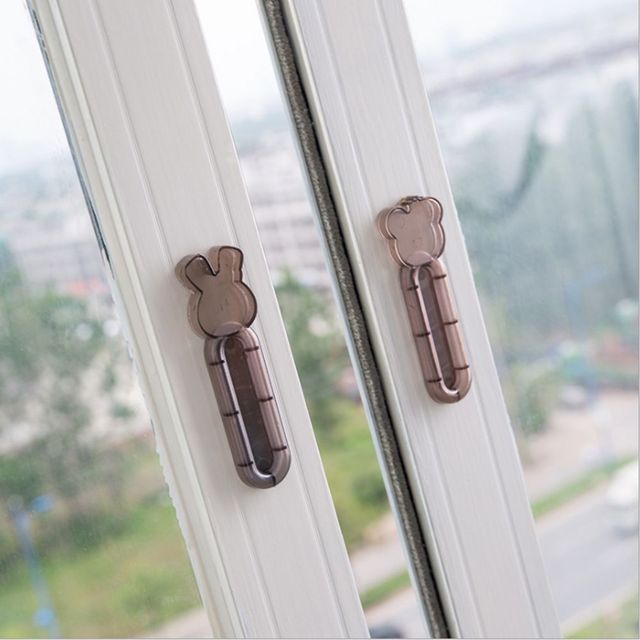 키밍 귀여운 동물 모양 흡착 도어 손잡이 가구 수납장용