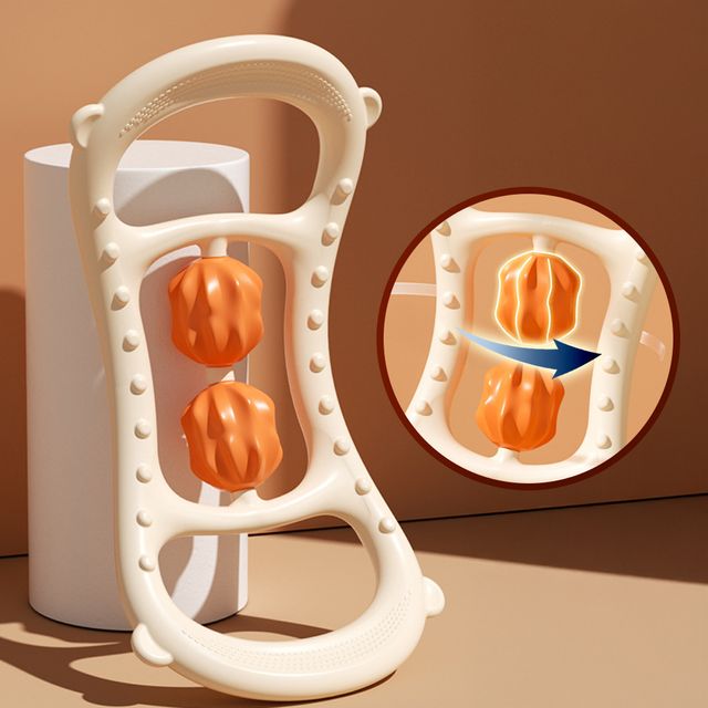 지압 롤러 요가링 목 어깨 승모근 마사지 스트레칭 필라테스 기구