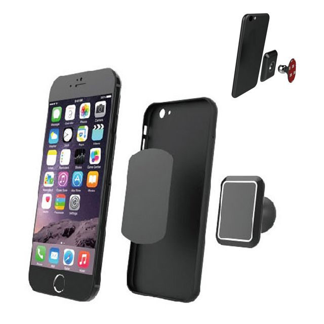 징가로211 양면테이프 부착 초강력 미니 자석 거치대