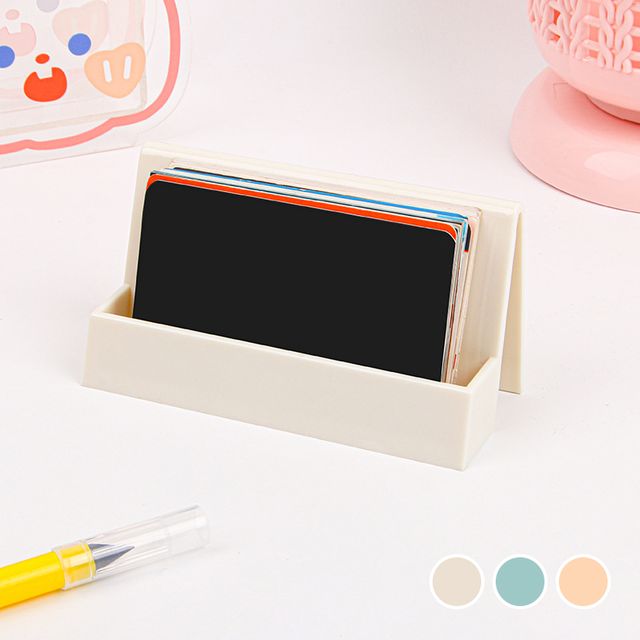 파스텔 카드 명함꽂이 명함 받침대 스탠드 거치대