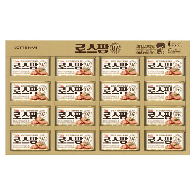 롯데푸드 로스팜97 4호 롯데햄 추석선물세트