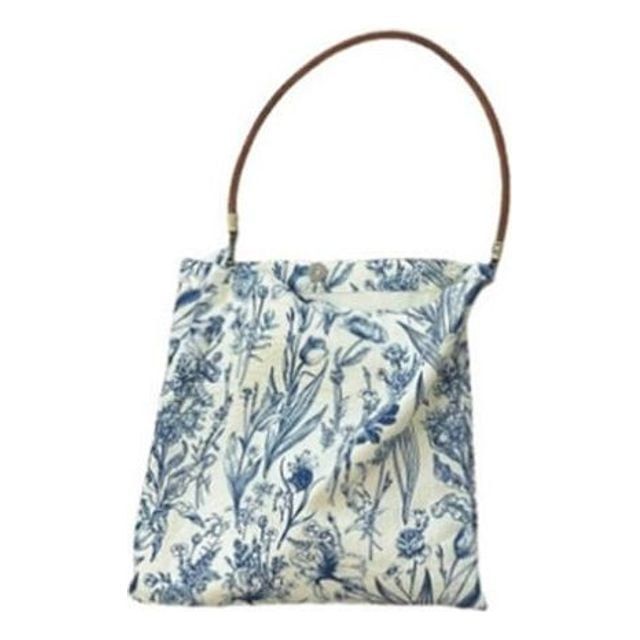 빈티지 플라워 에코백 크로스백 가벼운 천가방