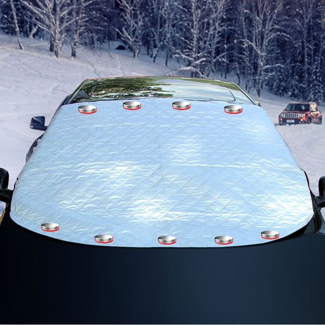 사계절 자석 성에 방지 커버 앞유리용 차량용 보호막