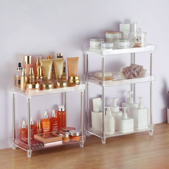 심플 수납 선반 주방 욕실 인테리어 소품 정리함