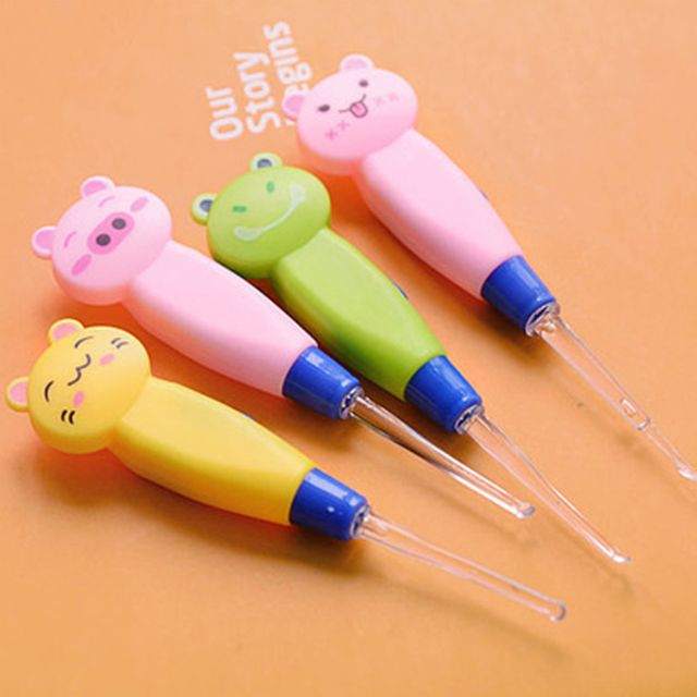 귀파개 귀이개 LED 동물 캐릭터 라이트 귀지 귀 청소