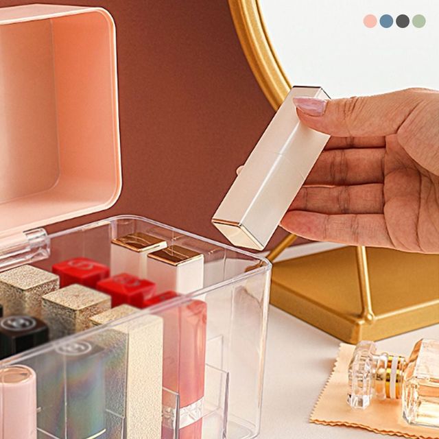 화장품 정리함 메이크업 오거나이저 립스틱 수납 보관함