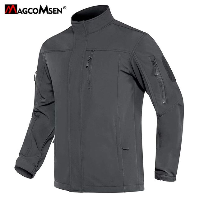 [해외] MAGCOMSEN-겨울 남성 양털 재킷 소프트셸 코트 전술