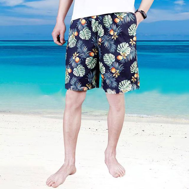 하와이안 바캉스 5부 반바지 4color LM-0668