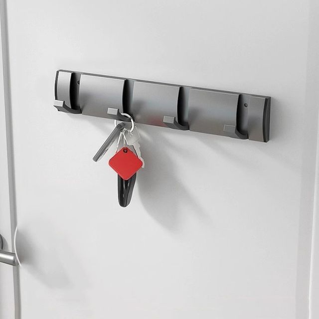 접이식 벽옷걸이 도어행거 현관 벽행거 공간활용 4단