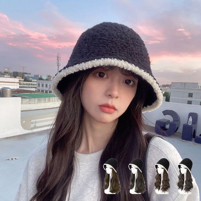 필즈 양털 벙거지 모자형 가발 SD-251124