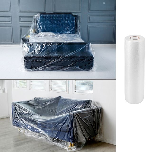 방수 먼지 방지 가구 보호 비닐 덮개 세트