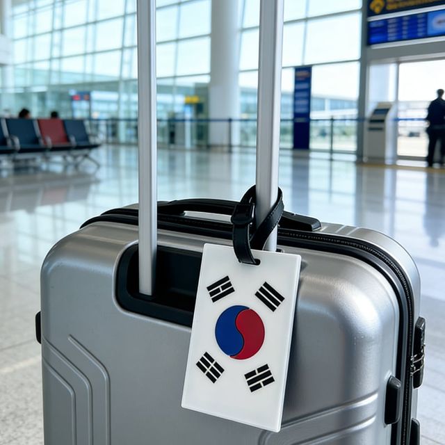 캐리어 이름표 네임택 5p 여행용 골프가방 표시 러기지택