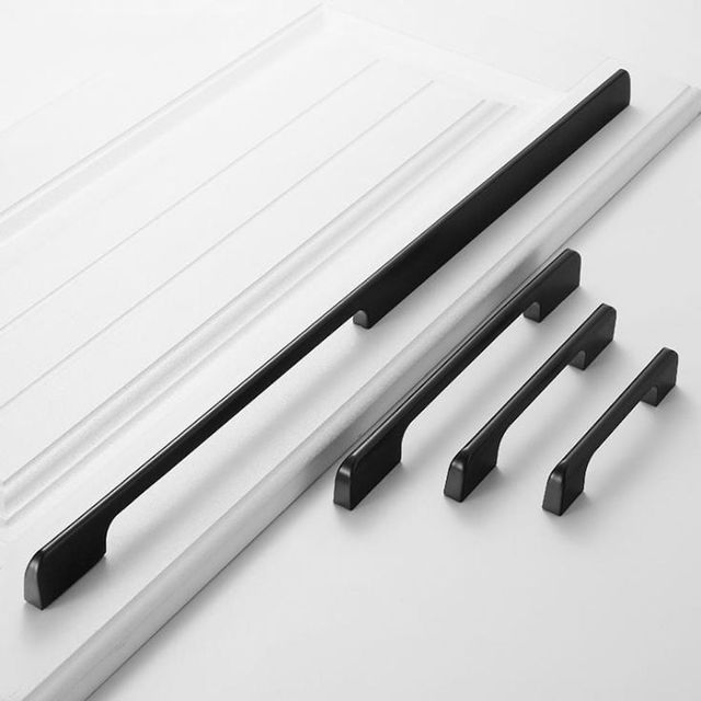 블랙 서랍 손잡이 다용도 인테리어 가구 소품