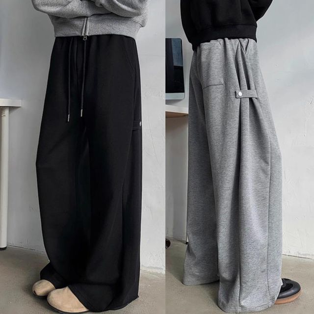 남성용 포인트 사이드절개 하의츄리닝 SHU-1005059