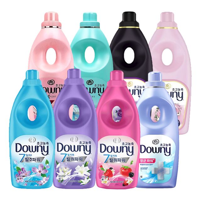 다우니 초고농축 섬유유연제 1L 8종택1 탈취파워