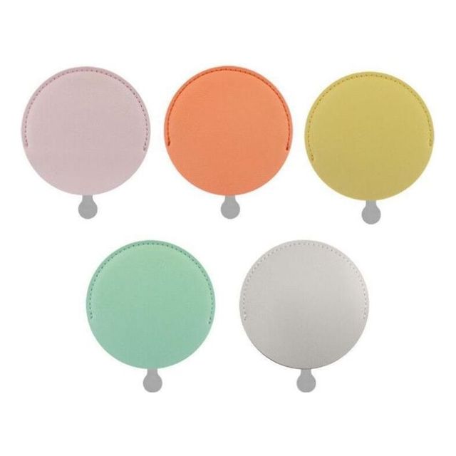 미니 핸드 거울 패션 화장 거울 휴대용 커버형