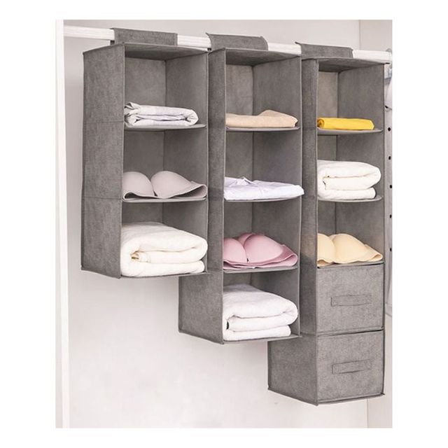 키밍 패브릭 옷장 수납 정리함 트레이형 행거