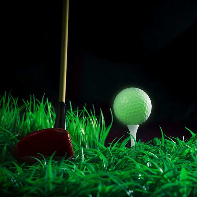 형광 야광 골프 야간 라운딩 골프공 볼