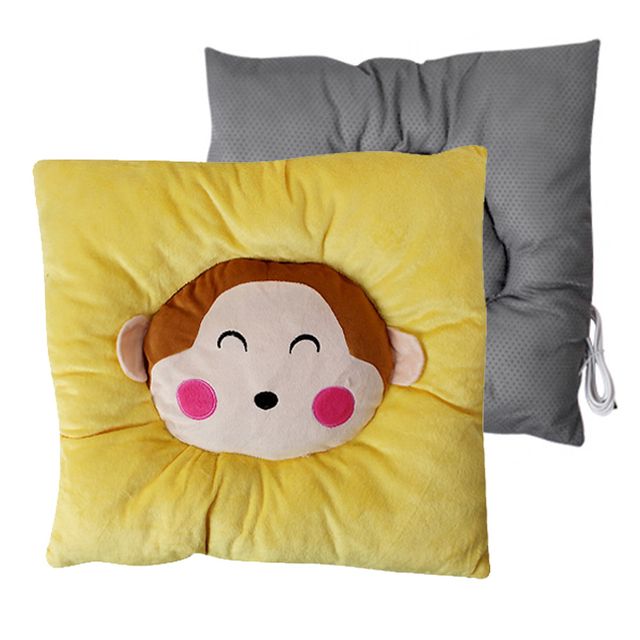 옐로우몽키 엉따궁따 USB 캐릭터 발열방석 발열쿠션