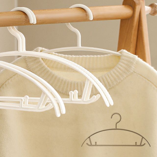 장만A726 무흔적 활모양 논슬립 옷걸이 5개 바지걸이 모자걸이 신발걸이
