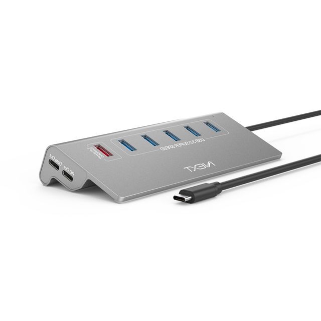 USB3.0 타입C QC 8포트 유전원허브 PD PC충전