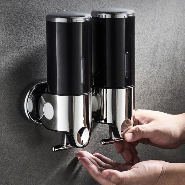 키밍 욕실 세면대 물비누 디스펜서 샴푸 바디워시 세트