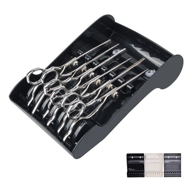 키밍 미용실 가위 정리 트레이 거치대 플라스틱 소품