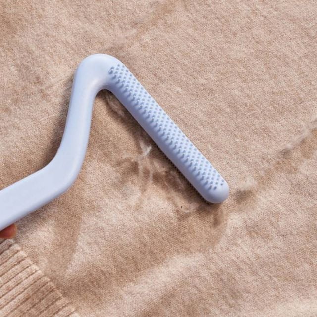 옷 보풀 먼지 털 제거기 가정용 양면 코트 제모기 브러시