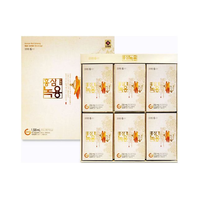 천제명 6년근 홍삼 홍삼녹용 30포 선물세트