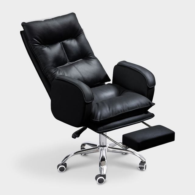 가죽 중역의자 1인 암체어 푹신한 고급 리클라이너