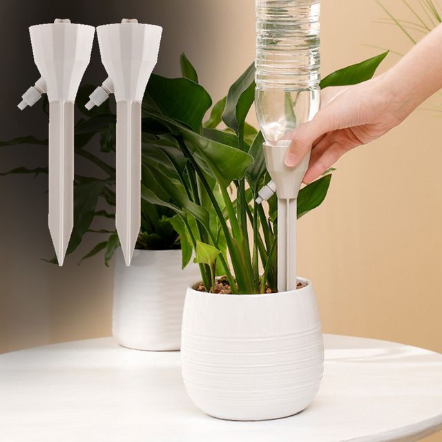 장만A709 초간단 식물 자동급수기 2개 생수 페트병이용 물주기 물공급기 화분