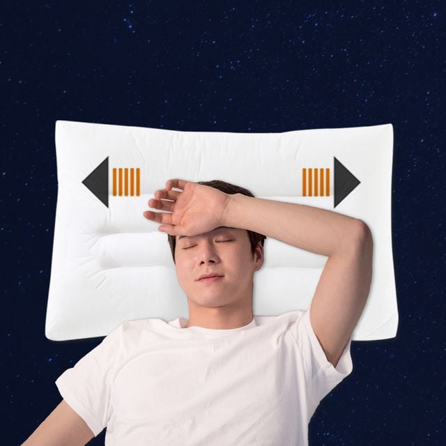 목편한 낮은 수면 베개 낮잠 기능성 경추 호텔 솜배게